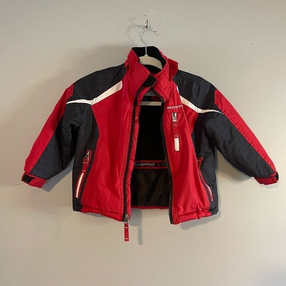 Weatherproof Red Jacket Coat | SZ 4T - Picture 5 of 13